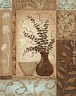 Vivian Flasch Canvas Paintings - Eucalyptus Silhouette II